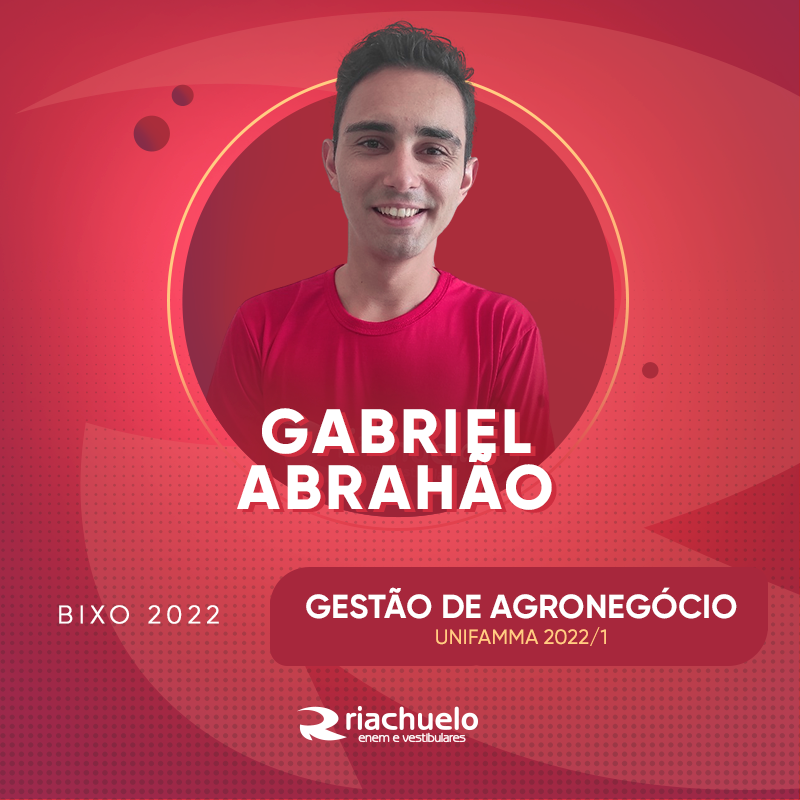 Gestão de Agronegócio / 1º Semestre / 2022