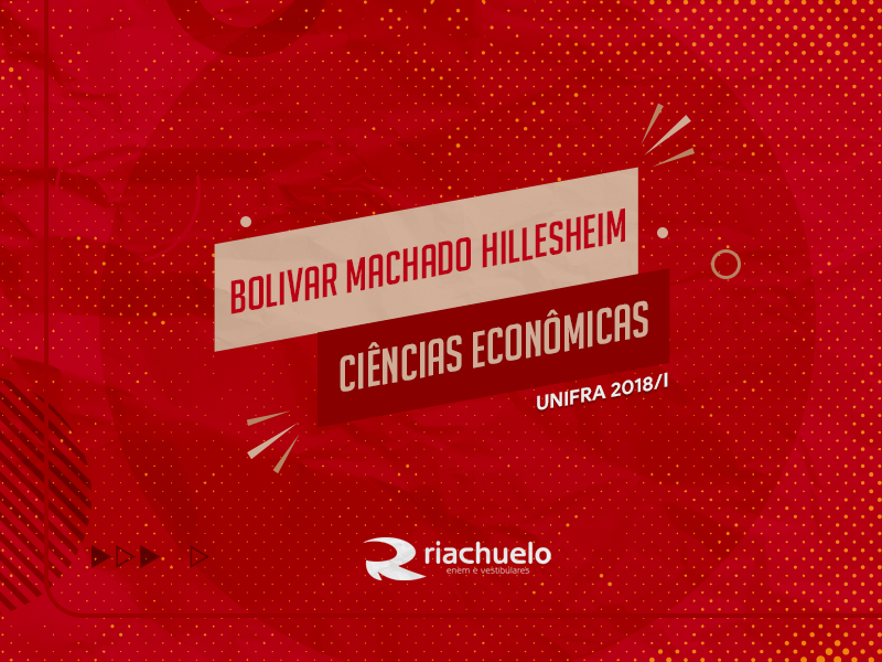 Ciências Econômicas / 1º Semestre / 2018