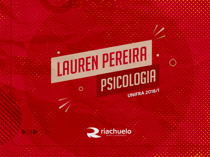 Psicologia / 1º Semestre / 2018