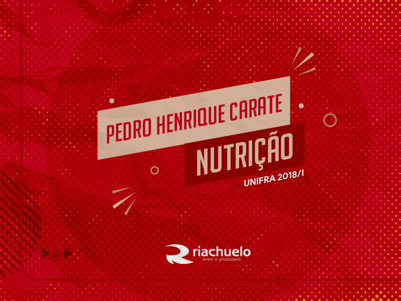 Nutrição / 1º Semestre / 2018