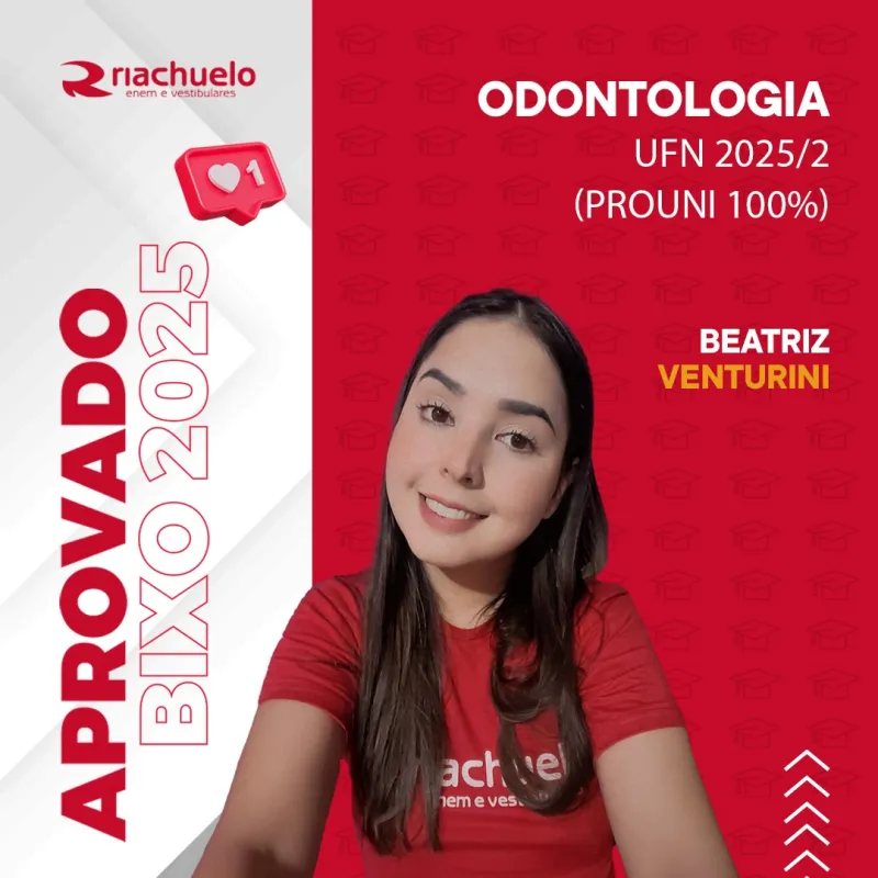 Imagem do aluno aprovado