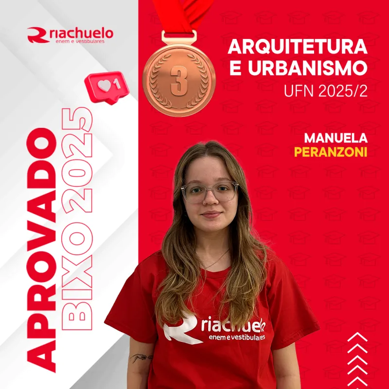 Imagem do aluno aprovado