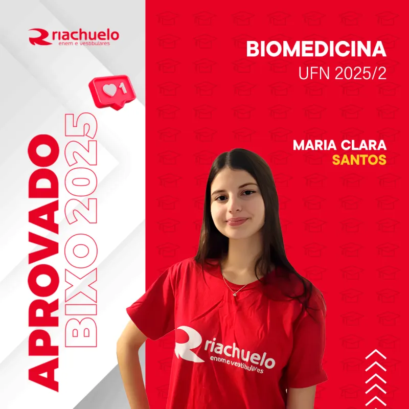 Imagem do aluno aprovado