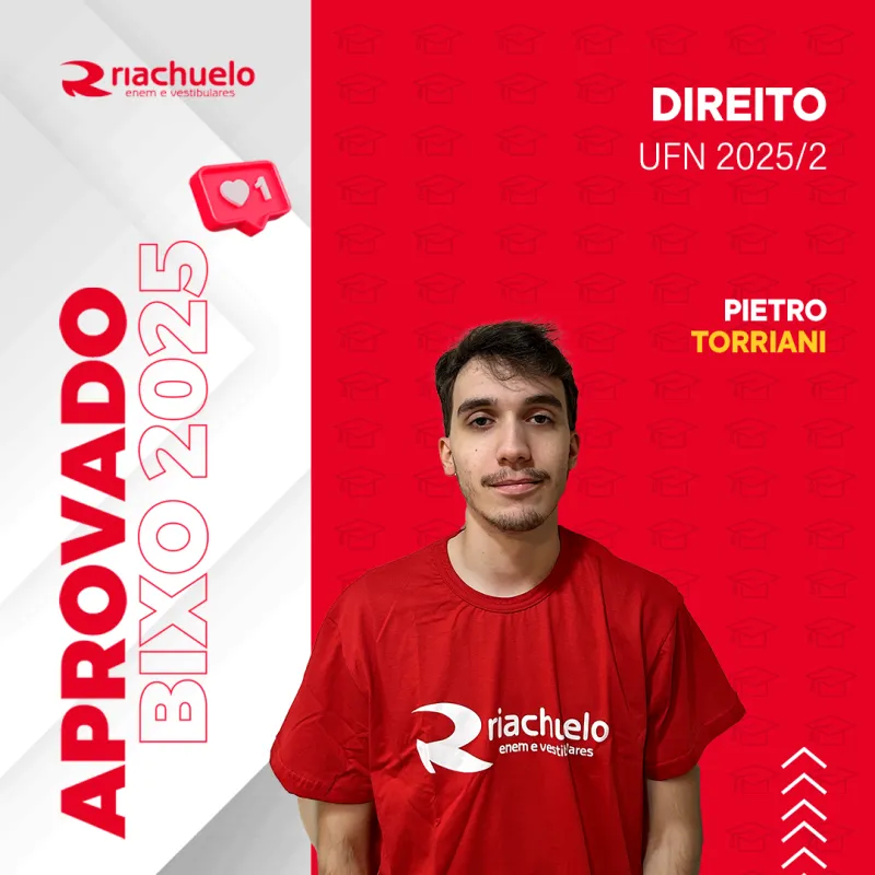 Imagem do aluno aprovado