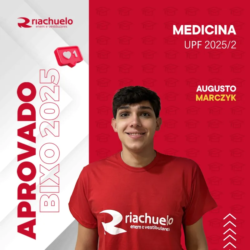 Imagem do aluno aprovado