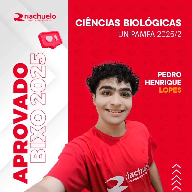 Imagem do aluno aprovado