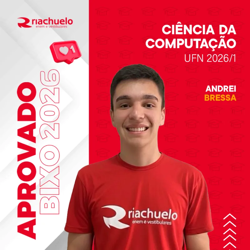 Imagem do aluno aprovado