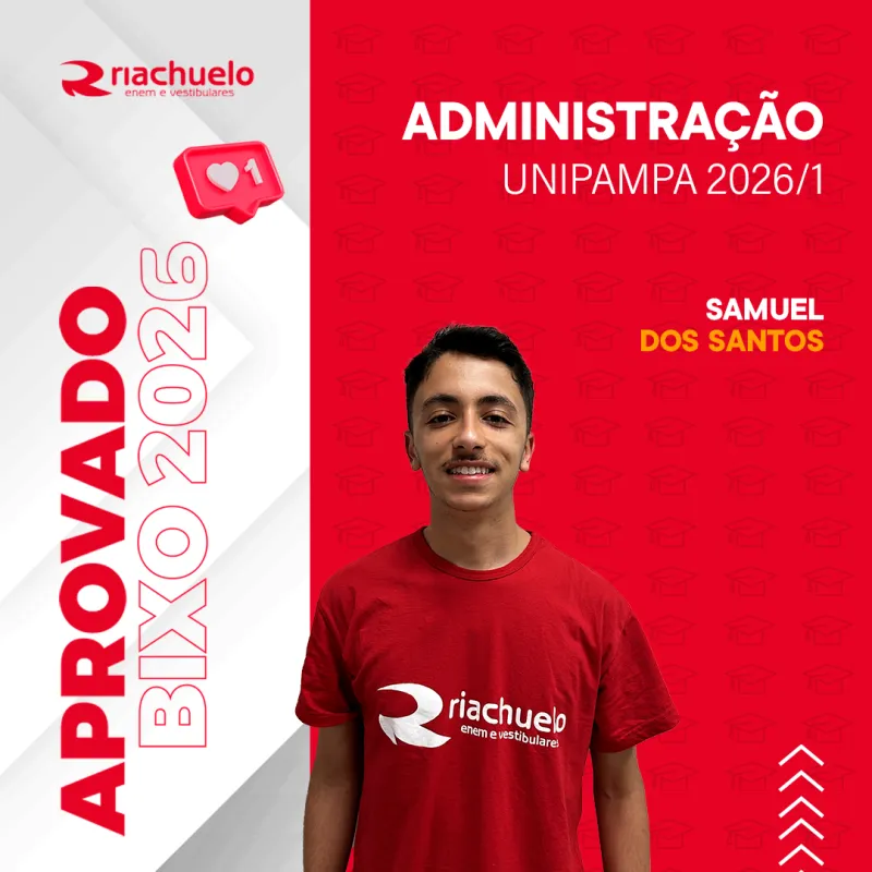 Imagem do aluno aprovado