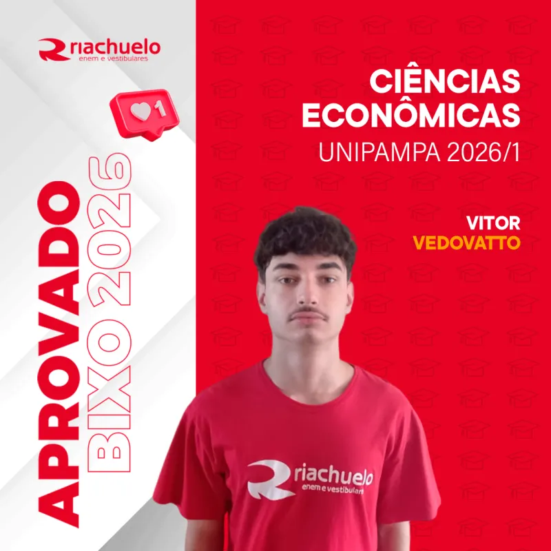 Imagem do aluno aprovado