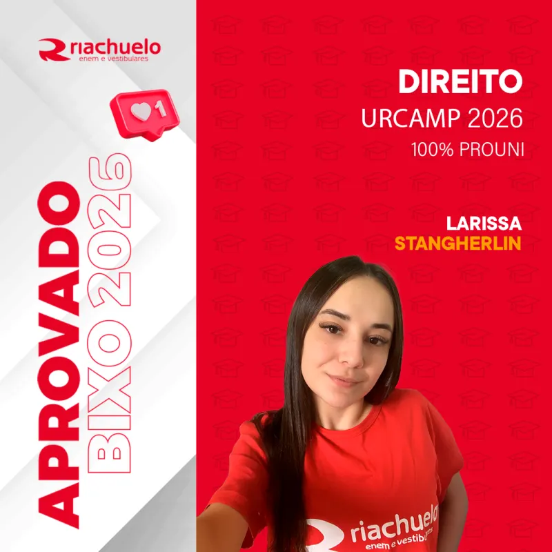 Imagem do aluno aprovado