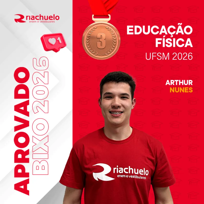 Imagem do aluno aprovado