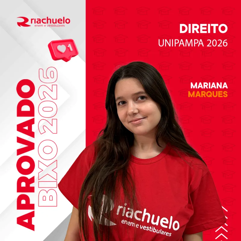 Imagem do aluno aprovado