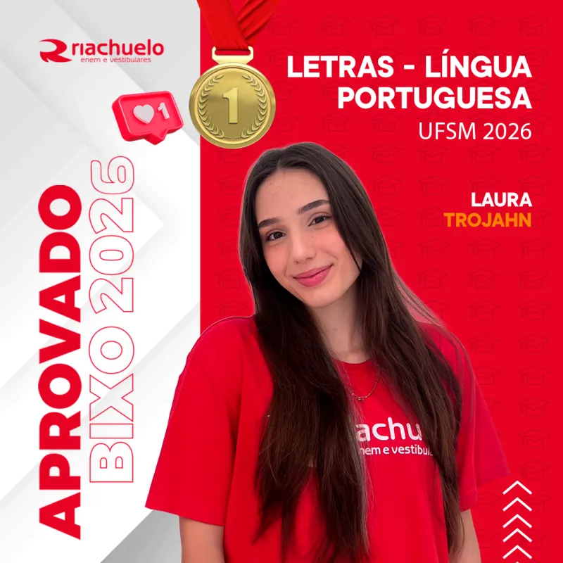 Imagem do aluno aprovado