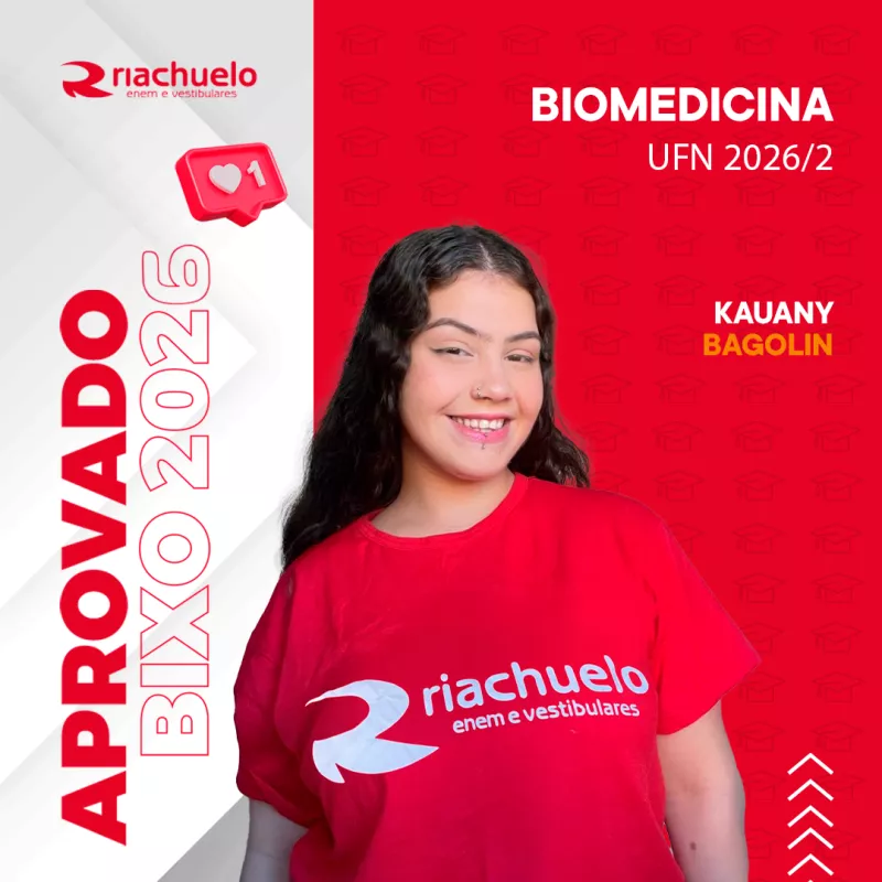 Imagem do aluno aprovado