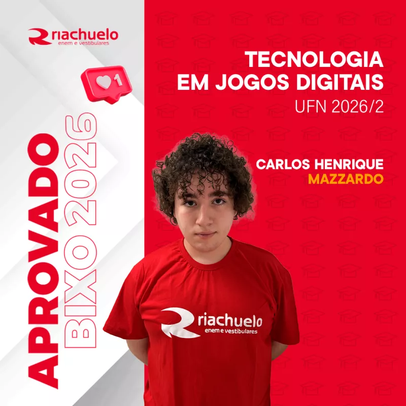 Imagem do aluno aprovado