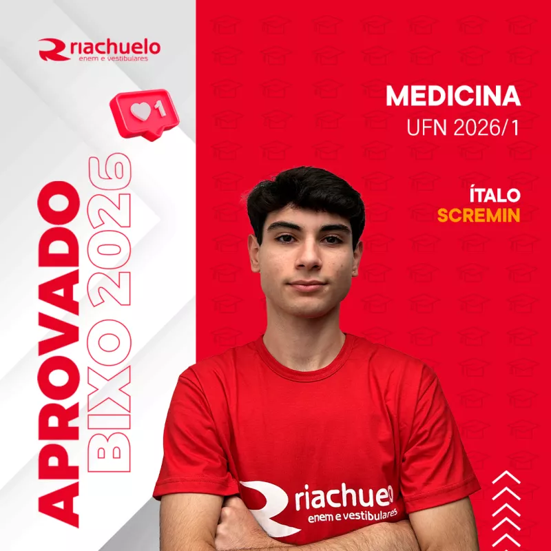 Imagem do aluno aprovado